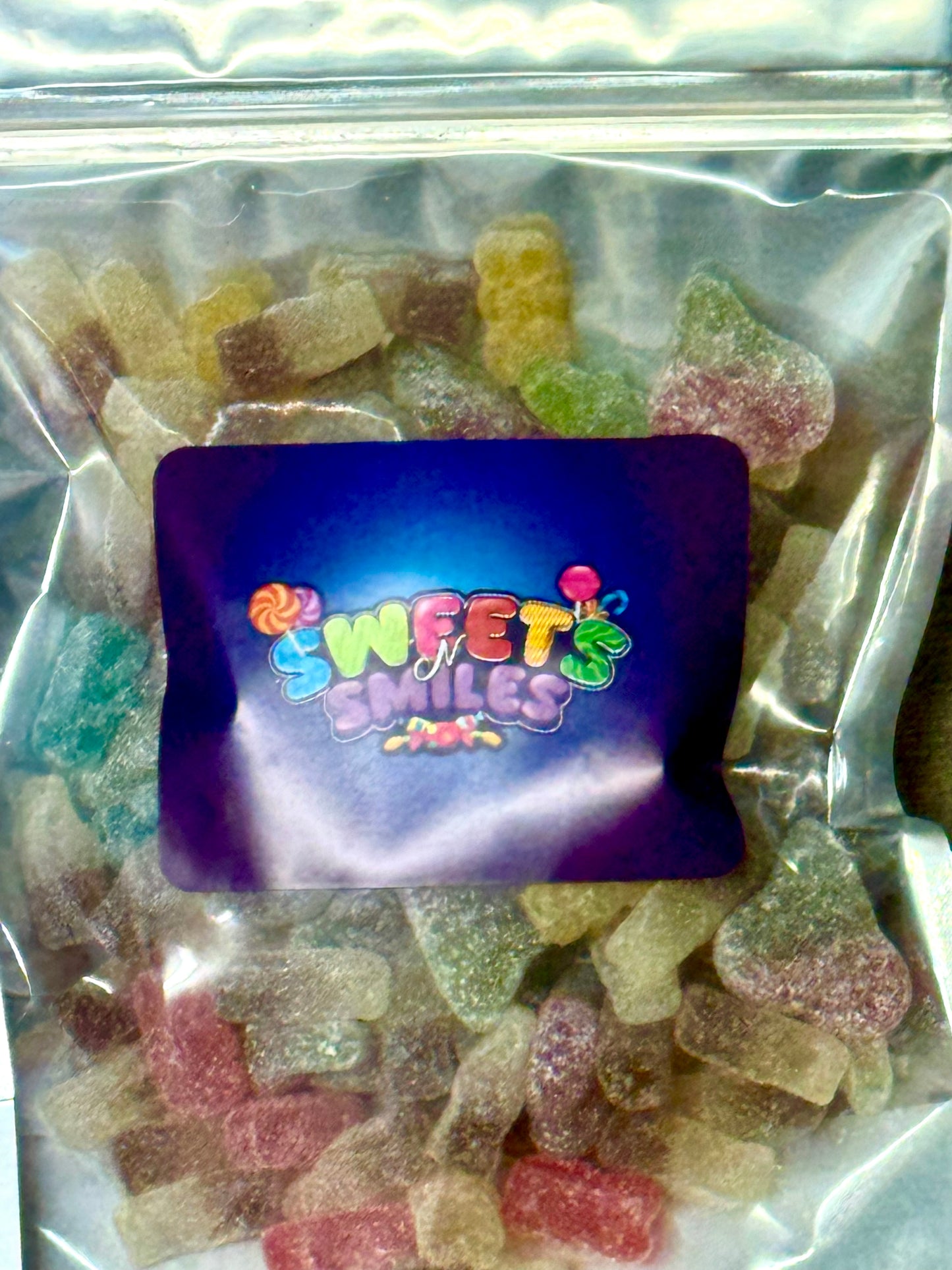 Branded Sweets n Smiles 500g Fizzy Mix sweets bag 